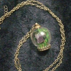 Free with purchase - Terrarium Necklace